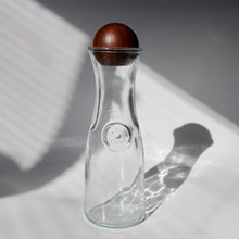 Load image into Gallery viewer, Walnut Lidded Decanter
