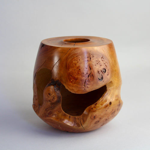 Cherry Burl Hollow Form
