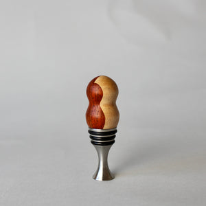 Maple Padauk Bottle Stopper