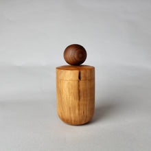 Load image into Gallery viewer, Pear Container with Walnut