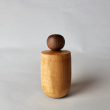 Load image into Gallery viewer, Pear Container with Walnut