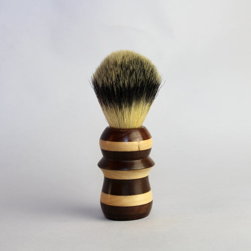 Stripe Synthetic Shave Brush