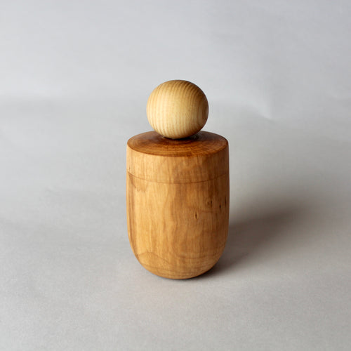 Pear Container with Ash