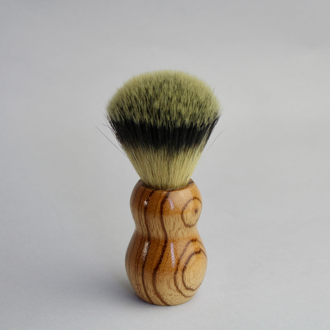 Marble Wood Synthetic Shave Brush