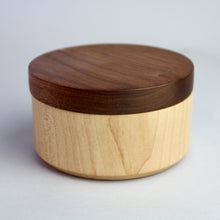 Load image into Gallery viewer, Walnut &amp; Maple Salt Cellar