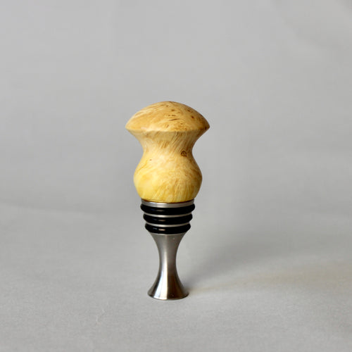 Box Elder Burl Bottle Stopper