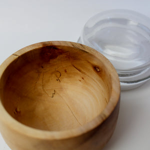 Spalted Maple Wood Jar