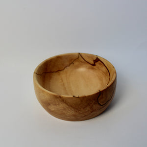 Thick Rim Spalted Maple Spice Bowl