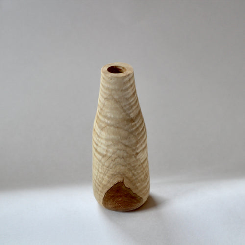 Curly Silver Maple Bud Vase