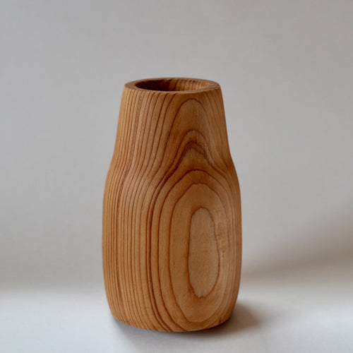 Avocado Cedar Bud Vase