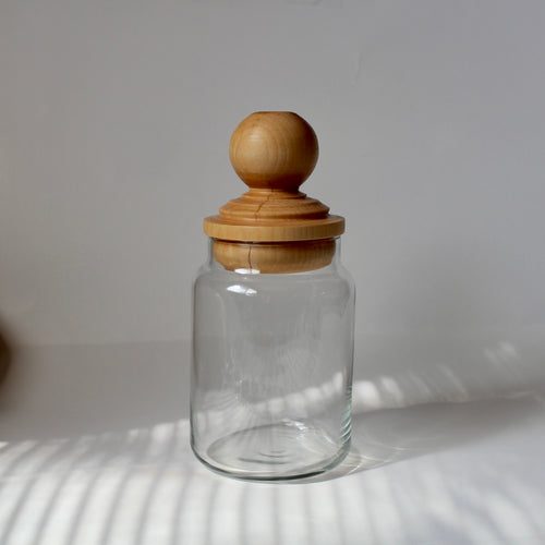 Maple Lidded Jar