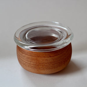Cypress Bowl with Lid