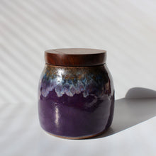 Load image into Gallery viewer, Cloudhead Ceramic Jar with Walnut Lid