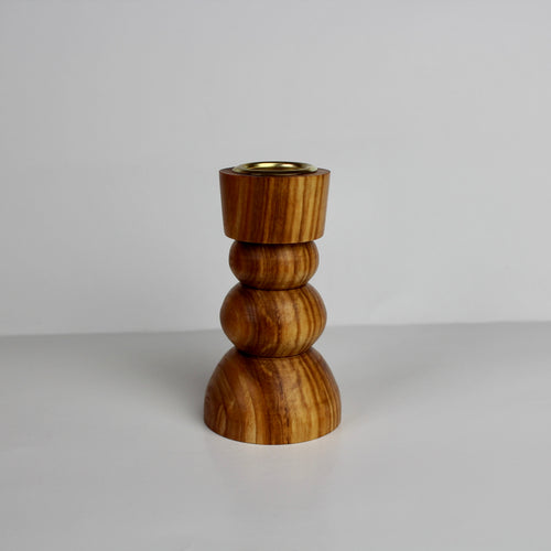 Apple Taper Candle Holder