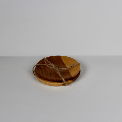 Small Elm Plate Pair
