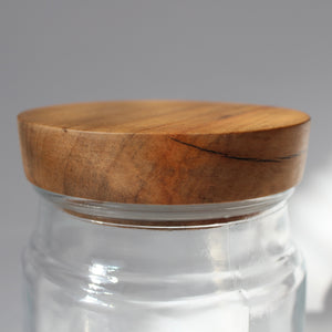 Poplar Lidded Glass Jar