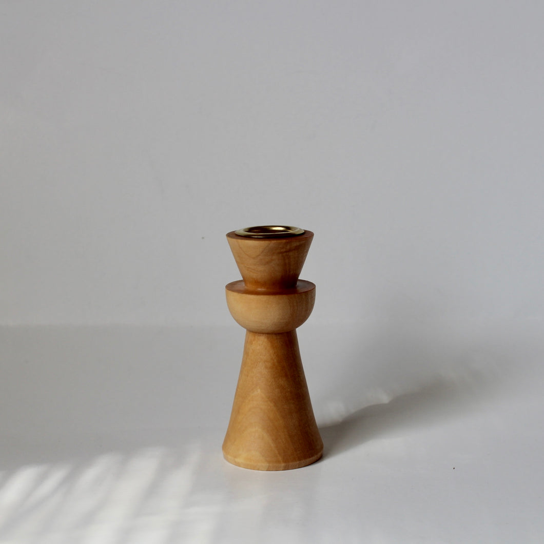 Maple Taper Candle Holder
