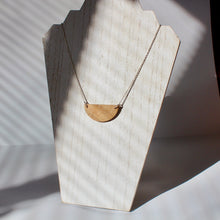 Load image into Gallery viewer, Maple Half Moon Tenon Necklace #3