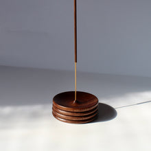 Load image into Gallery viewer, Walnut Incense Burner