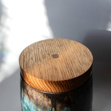Load image into Gallery viewer, Cloudhead Ceramic Jar with Red Oak Lid