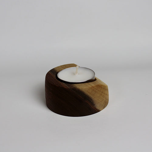 Walnut Tea Light Holder