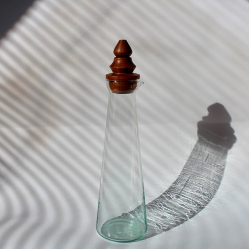 Mesquite Lidded Decanter