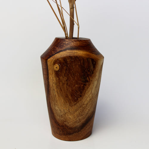 Live Edge Mesquite Bud Vase