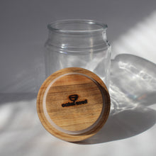 Load image into Gallery viewer, Poplar Lidded Glass Jar