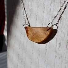 Load image into Gallery viewer, Cottonwood Half Moon Tenon Necklace #9