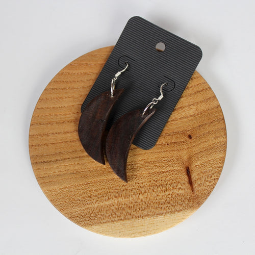 Walnut Earrings