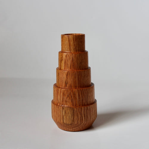 Red Oak Bud Vase
