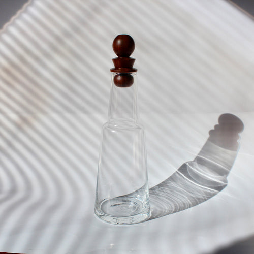 Walnut Lidded Decanter