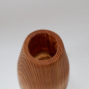 Angled Cedar Bud Vase