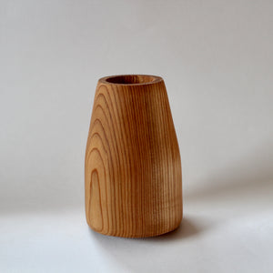 Angled Cedar Bud Vase