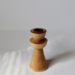 Maple Taper Candle Holder