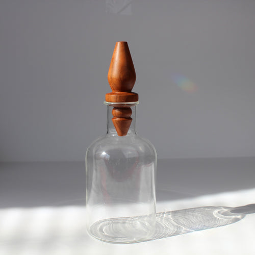 Cherry Lidded Glass Jar