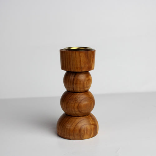 Apple Taper Candle Holder